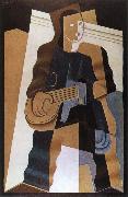 Juan Gris Clown oil on canvas